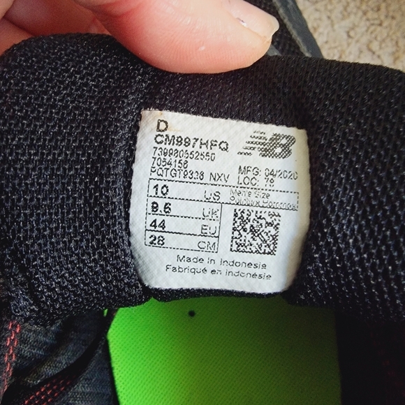 New Balance 997H 'Black Energy Red' 10 - Picture 7 of 7